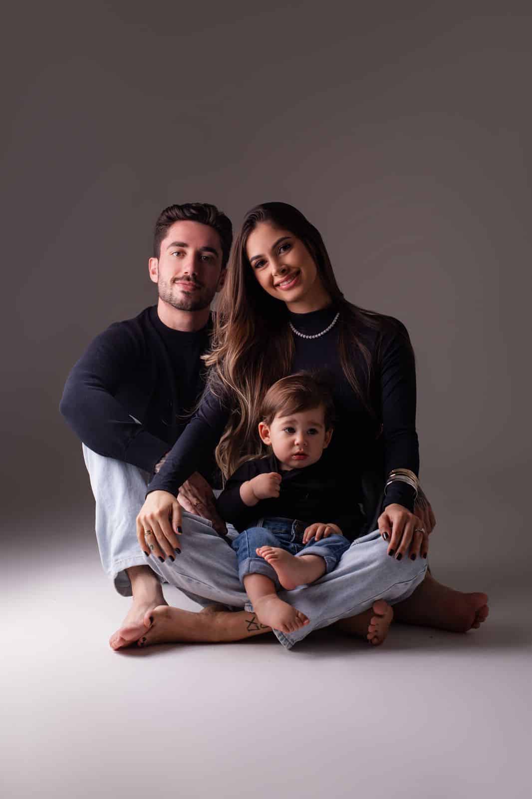 Gu Castro e família